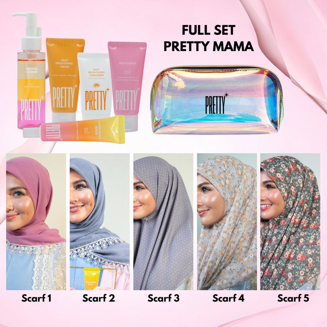 Pretty+ [NEW] FULL SET PRETTY MAMA x SCARFBYAIDIJUMA